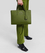 Bolso de mano Karl Lagerfeld Rue verde oliva